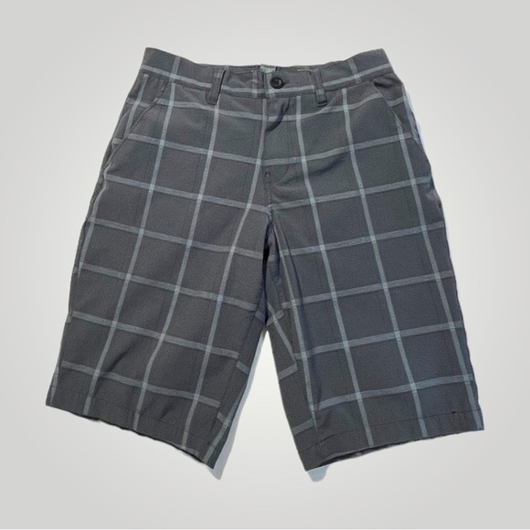 Urban Pipeline Superflex Flat Front Plaid Shorts - Picture 16 of 16